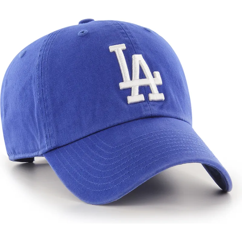lippikset-kaareva-sininen-saadettava-nauha-los-angeles-dodgers-mlb-47-brand