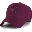 lippikset-kaareva-punainen-snapback-mvp-new-york-yankees-mlb-47-brand