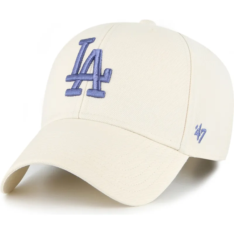 cap-kaareva-beige-snapback-mvp-los-angeles-dodgers-mlb-47-brand