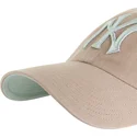 lippikset-kaareva-ruskea-saadettava-nauha-clean-up-ballpark-new-york-yankees-mlb-47-brand