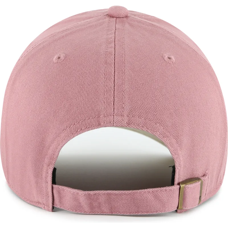 cap-kaareva-pink-adjustable-strap-clean-up-ballpark-new-york-yankees-mlb-47-brand