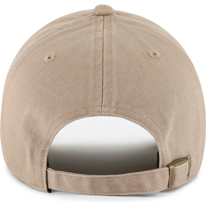 cap-kaareva-brown-adjustable-strap-clean-up-ballpark-portabella-los-angeles-dodgers-mlb-47-brand