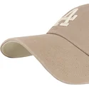 lippikset-kaareva-ruskea-saadettava-nauha-clean-up-ballpark-telinebella-los-angeles-dodgers-mlb-47-brand