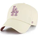 cap-kaareva-beige-adjustable-strap-clean-up-ballpark-los-angeles-dodgers-mlb-47-brand