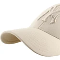 lippikset-kaareva-beige-snapback-mvp-ballpark-new-york-yankees-mlb-47-brand