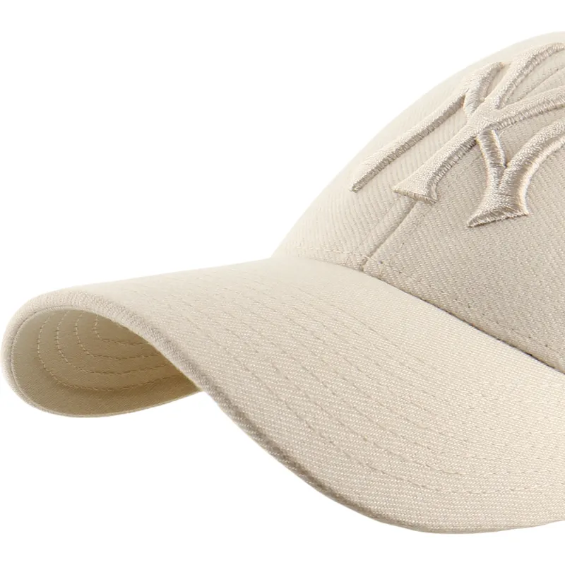 lippikset-kaareva-beige-snapback-mvp-ballpark-new-york-yankees-mlb-47-brand