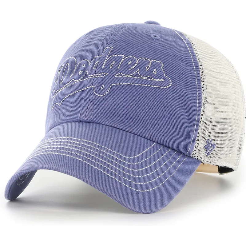 lippikset-kaareva-rekka-sininen-snapback-clean-up-trailer-script-mesh-los-angeles-dodgers-mlb-47-brand lippikset-kaareva-rekka-sininen-snapback-clean-up-trailer-script-mesh-los-angeles-dodgers-mlb-47-brand