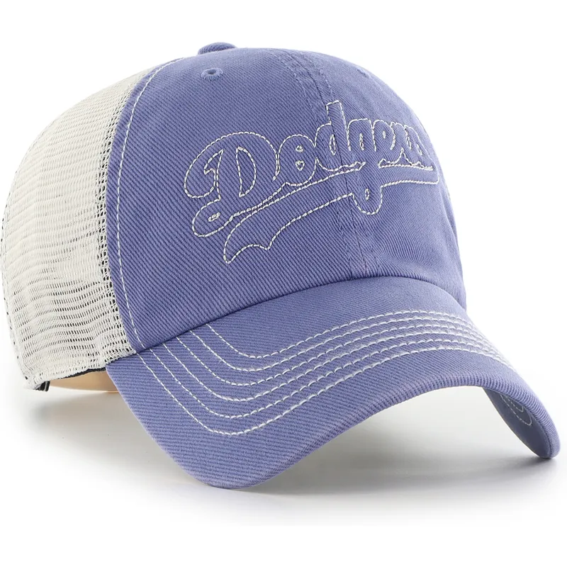 lippikset-kaareva-rekka-sininen-snapback-clean-up-trailer-script-mesh-los-angeles-dodgers-mlb-47-brand lippikset-kaareva-rekka-sininen-snapback-clean-up-trailer-script-mesh-los-angeles-dodgers-mlb-47-brand