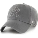 cap-kaareva-gray-adjustable-strap-clean-up-trailer-new-york-yankees-mlb-47-brand