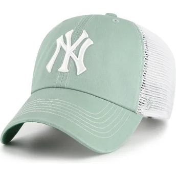Lippikset kaareva rekka vihreä snapback Clean Up Trawler New York Yankees MLB 47 Brand