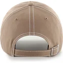 lippikset-kaareva-ruskea-saadettava-nauha-clean-up-contrast-stitch-new-york-yankees-mlb-47-brand