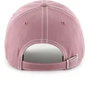 lippikset-kaareva-vaaleanpunainen-saadettava-nauha-clean-up-contrast-stitch-los-angeles-dodgers-mlb-47-brand
