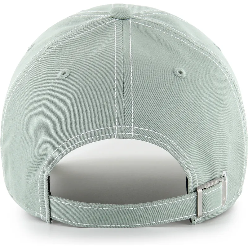 cap-kaareva-green-adjustable-strap-clean-up-contrast-stitch-los-angeles-dodgers-mlb-47-brand