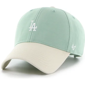 Lippikset kaareva vihreä säädettävä nauha MVP Base Runner Two Tone Legend Los Angeles Dodgers MLB 47 Brand