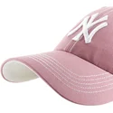 cap-kaareva-pink-adjustable-strap-clean-up-contrast-stitch-new-york-yankees-mlb-47-brand