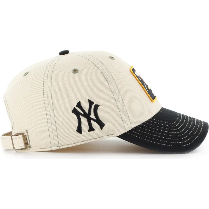 cap-kaareva-beige-adjustable-strap-clean-up-keepsake-new-york-yankees-mlb-47-brand cap-kaareva-beige-adjustable-strap-clean-up-keepsake-new-york-yankees-mlb-47-brand