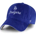 47-brand-curved-brim-clean-up-spirited-los-angeles-dodgers-mlb-blue-adjustable-cap