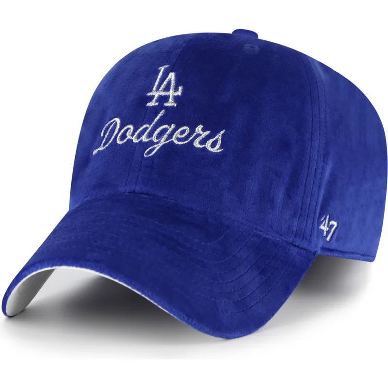 lippikset-kaareva-sininen-saadettava-nauha-clean-up-spirited-los-angeles-dodgers-mlb-47-brand