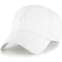 lippikset-kaareva-valkoinen-saadettava-nauha-clean-up-contemporary-two-tone-new-york-yankees-mlb-47-brand