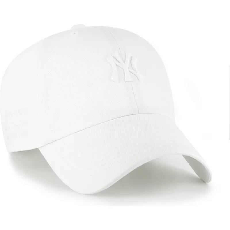 lippikset-kaareva-valkoinen-saadettava-nauha-clean-up-contemporary-two-tone-new-york-yankees-mlb-47-brand