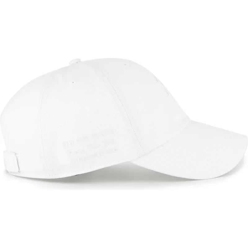 lippikset-kaareva-valkoinen-saadettava-nauha-clean-up-contemporary-two-tone-new-york-yankees-mlb-47-brand