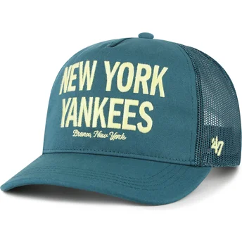 Lippikset kaareva rekka vihreä snapback Hitch Contemporary New York Yankees MLB 47 Brand