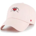 lippikset-kaareva-vaaleanpunainen-saadettava-nauha-clean-up-love-base-runner-icon-47-brand