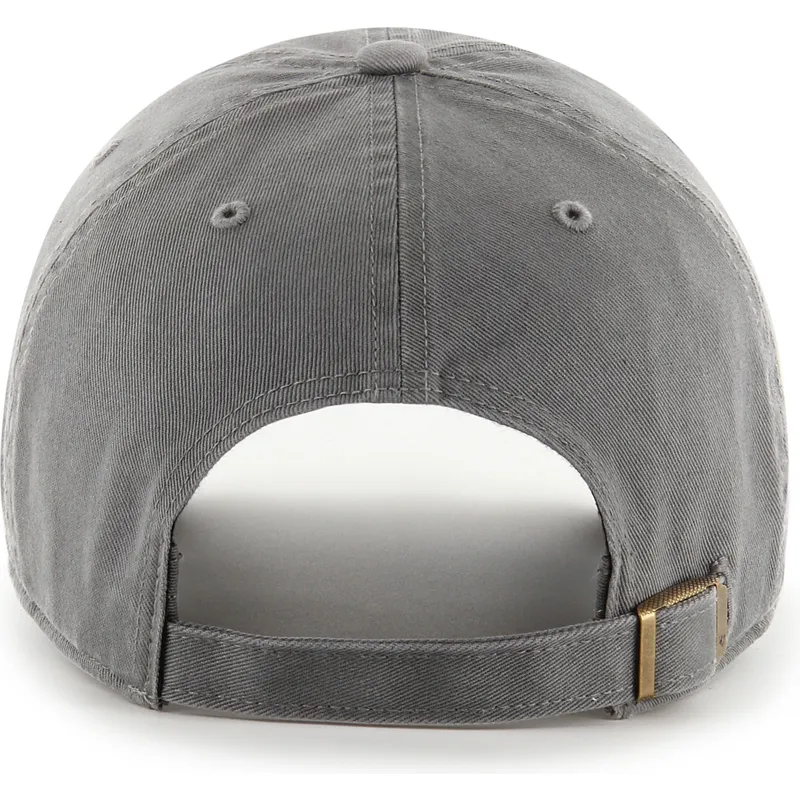 lippikset-kaareva-harmaa-saadettava-nauha-clean-up-no-loop-label-new-york-yankees-mlb-47-brand