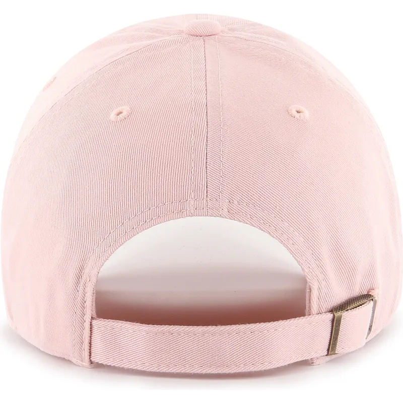 lippikset-kaareva-vaaleanpunainen-saadettava-nauha-clean-up-new-york-yankees-mlb-47-brand lippikset-kaareva-vaaleanpunainen-saadettava-nauha-clean-up-new-york-yankees-mlb-47-brand