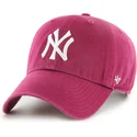 cap-kaareva-red-adjustable-strap-clean-up-galaxy-new-york-yankees-mlb-47-brand