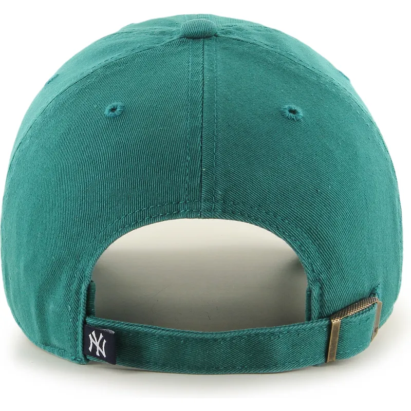 lippikset-kaareva-vihrea-saadettava-nauha-clean-up-tailgate-teal-new-york-yankees-mlb-47-brand
