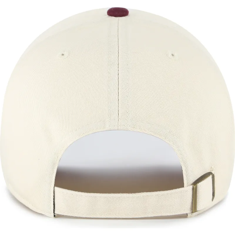 lippikset-kaareva-beige-saadettava-nauha-clean-up-two-tone-no-loop-label-new-york-yankees-mlb-47-brand