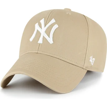 Lippikset kaareva khaki säädettävä nauha MVP Legend New York Yankees MLB 47 Brand
