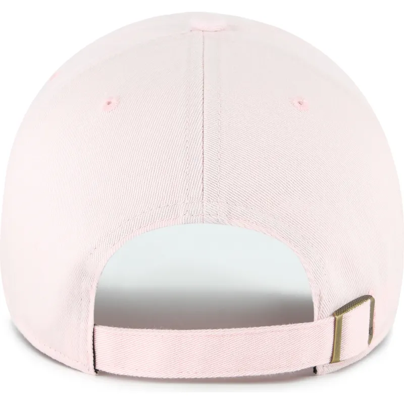 cap-kaareva-pink-adjustable-strap-claro-clean-up-base-runner-new-york-yankees-mlb-47-brand cap-kaareva-pink-adjustable-strap-claro-clean-up-base-runner-new-york-yankees-mlb-47-brand