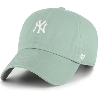 Cap kaareva green adjustable strap Clean Up Base Runner New York Yankees MLB 47 Brand