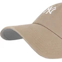 lippikset-kaareva-ruskea-saadettava-nauha-clean-up-base-runner-new-york-yankees-mlb-47-brand