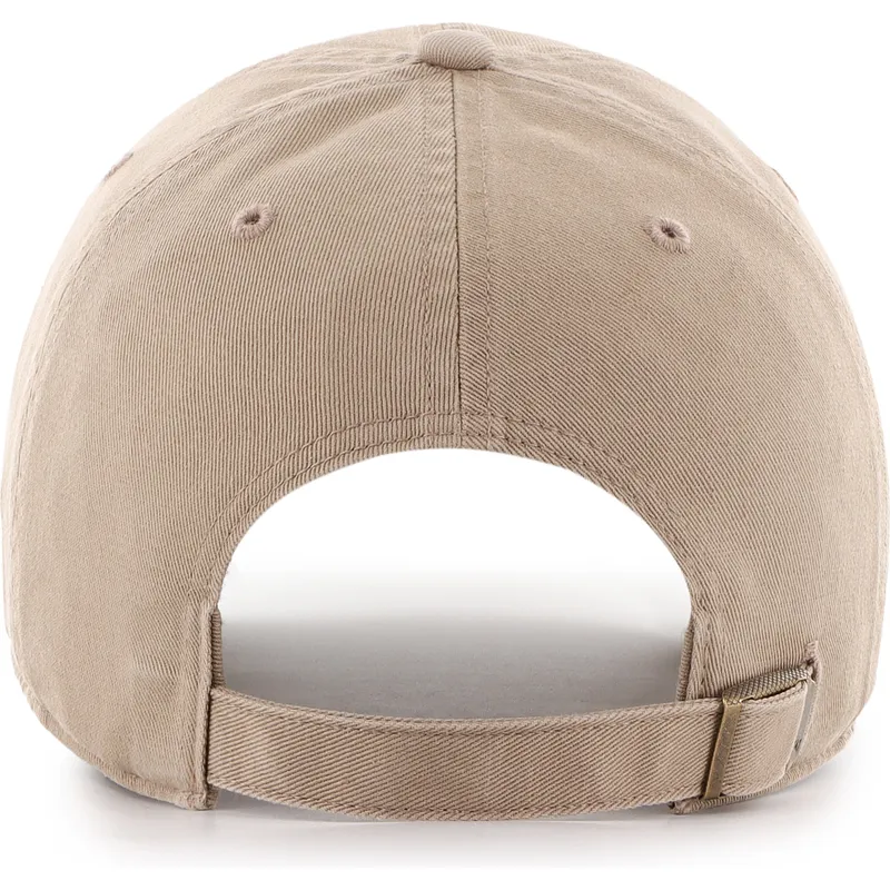 lippikset-kaareva-ruskea-saadettava-nauha-clean-up-no-loop-label-new-york-yankees-mlb-47-brand lippikset-kaareva-ruskea-saadettava-nauha-clean-up-no-loop-label-new-york-yankees-mlb-47-brand