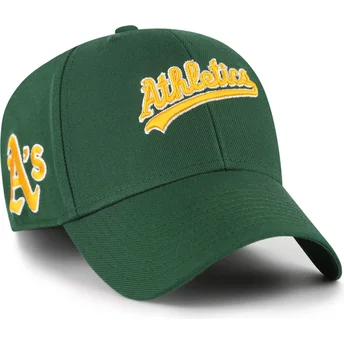 Cap kaareva green adjustable strap MVP Ballpark Script Shot Oakland Athletics MLB 47 Brand