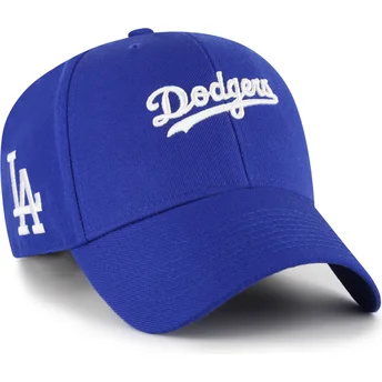 Lippikset kaareva sininen säädettävä nauha MVP Ballpark Script Shot Los Angeles Dodgers MLB 47 Brand