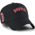 cap-kaareva-navy-blue-adjustable-strap-mvp-ballpark-script-shot-boston-red-sox-mlb-47-brand