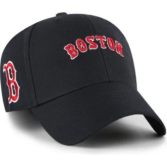 Cap kaareva navy blue adjustable strap MVP Ballpark Script Shot Boston Red Sox MLB 47 Brand