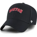 lippikset-kaareva-laivastonsininen-saadettava-nauha-mvp-ballpark-script-shot-boston-red-sox-mlb-47-brand
