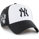 cap-kaareva-black-snapback-mvp-replica-sure-shot-new-york-yankees-mlb-47-brand