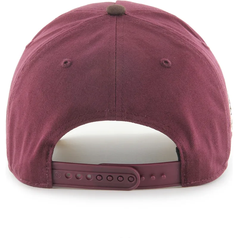 cap-kaareva-red-snapback-granate-mvp-dt-sure-shot-two-tone-cotton-los-angeles-dodgers-mlb-47-brand cap-kaareva-red-snapback-granate-mvp-dt-sure-shot-two-tone-cotton-los-angeles-dodgers-mlb-47-brand