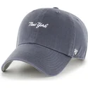 lippikset-kaareva-laivastonsininen-saadettava-nauha-clean-up-base-runner-script-new-york-yankees-mlb-47-brand