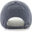 cap-kaareva-navy-blue-adjustable-strap-clean-up-base-runner-script-new-york-yankees-mlb-47-brand