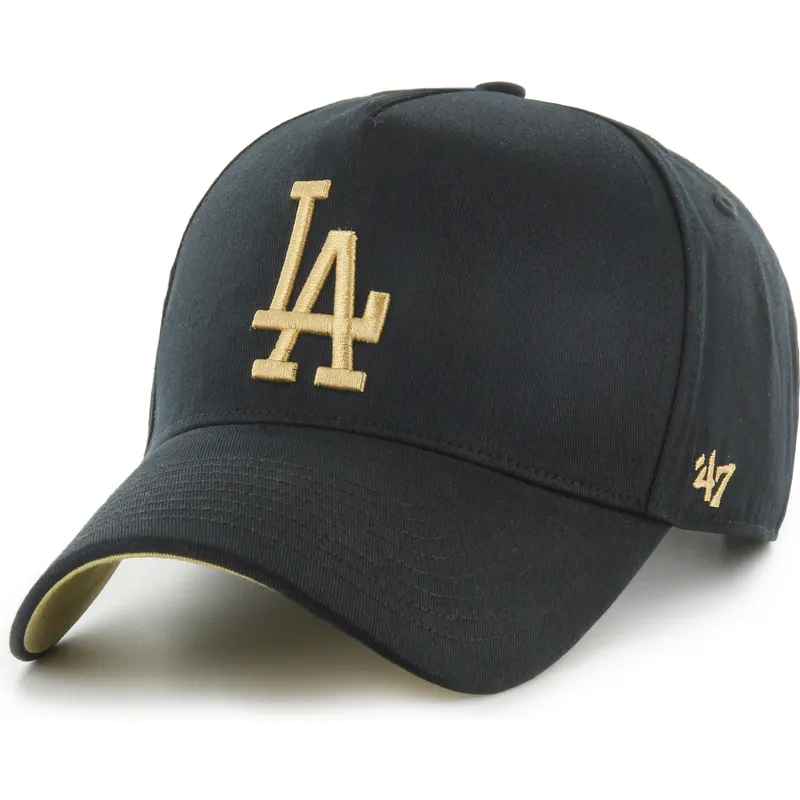 lippikset-kaareva-musta-snapback-mvp-dt-sure-shot-two-tone-cotton-los-angeles-dodgers-mlb-47-brand