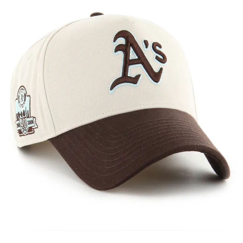 lippikset-kaareva-beige-snapback-mvp-dt-sure-shot-two-tone-cotton-oakland-athletics-mlb-47-brand lippikset-kaareva-beige-snapback-mvp-dt-sure-shot-two-tone-cotton-oakland-athletics-mlb-47-brand