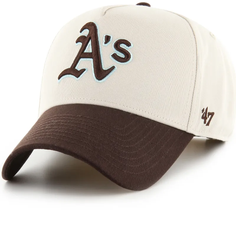 lippikset-kaareva-beige-snapback-mvp-dt-sure-shot-two-tone-cotton-oakland-athletics-mlb-47-brand lippikset-kaareva-beige-snapback-mvp-dt-sure-shot-two-tone-cotton-oakland-athletics-mlb-47-brand