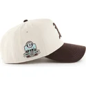 lippikset-kaareva-beige-snapback-mvp-dt-sure-shot-two-tone-cotton-oakland-athletics-mlb-47-brand